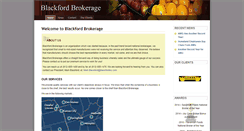 Desktop Screenshot of blackfordinc.com